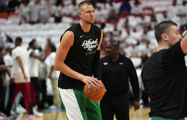 Kristaps Porzingis injury update: When will Boston big man return to Conference Finals?