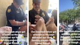 Policiais entregam compras a cliente após prender entregador de aplicativo: 'Quis abraçá-los'