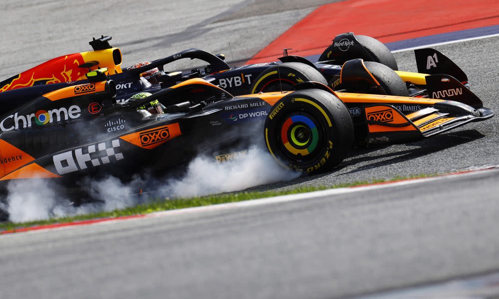 Norris ‘was trying to cause something’ in clash with Verstappen – Horner