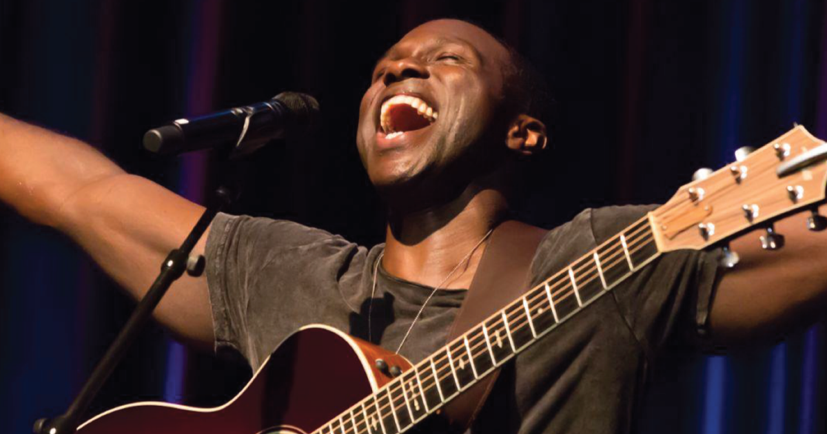 Mr. Finn's Cabaret artist Joshua Henry plans on letting the audience lean in