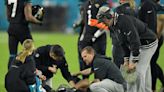 Jaguars quarterback Trevor Lawrence avoids major injury, suffers 'high ankle sprain'