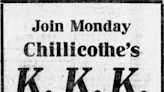 Looking Back: When the Klan came to Chillicothe