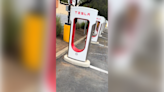 TikTok video of Tesla Supercharger in Vallejo goes viral after thieves cut, steal charging cables