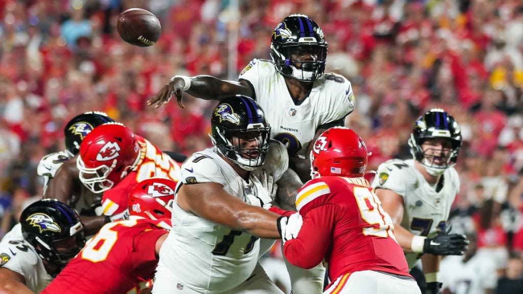 Ravens vs. Chiefs: Whose stock is up following a 27-20 loss in Week 1