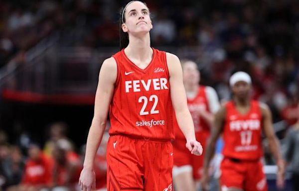 Caitlin Clark shades WNBA referees again after hard foul from Chennedy Carter: 'That's not a basketball play' | Sporting News