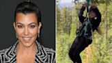 Kourtney Kardashian Cheers on Penelope, North and Reign During Zipline Adventure: Watch