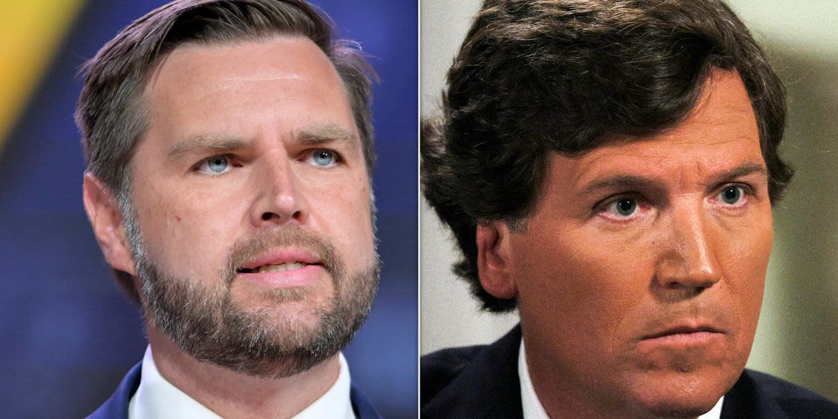 JD Vance To Join Tucker Carlson After Carlson Hosted Nazi Apologist On His Show