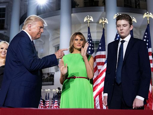 Trump was given the day off trial for Barron’s graduation. Now he’s headlining a Republican fundraiser