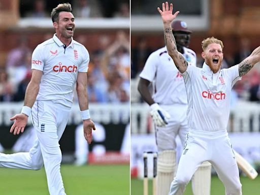 1st Test: James Anderson’s superb spell, Ben Stokes’ 200th wicket leaves England four wickets away from victory against West Indies