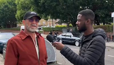 Cantona leaves fans in stitches after being spotted walking a GOAT