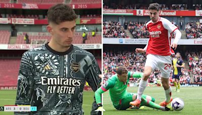 Havertz made to watch Arsenal penalty on live TV after Bournemouth 'dive' claim