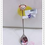 ♥小花花日本精品♥《Disney》Shellie May 雪莉玫 小湯匙  咖啡湯匙 立體大頭 趴姿 90212505