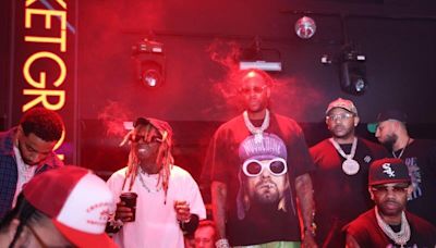 Lil Wayne Parties with 2 Chainz, Mack Maine, and Busta Rhymes at LIV Miami After 'IAAB Tour' Performance