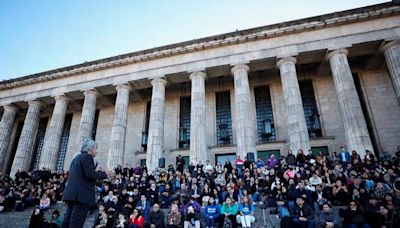 Universidad de Buenos Aires marchará tras medidas injustas de Javier Milei