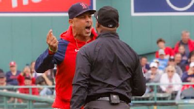 Red Sox manager Alex Cora ejected early against Twins - The Boston Globe