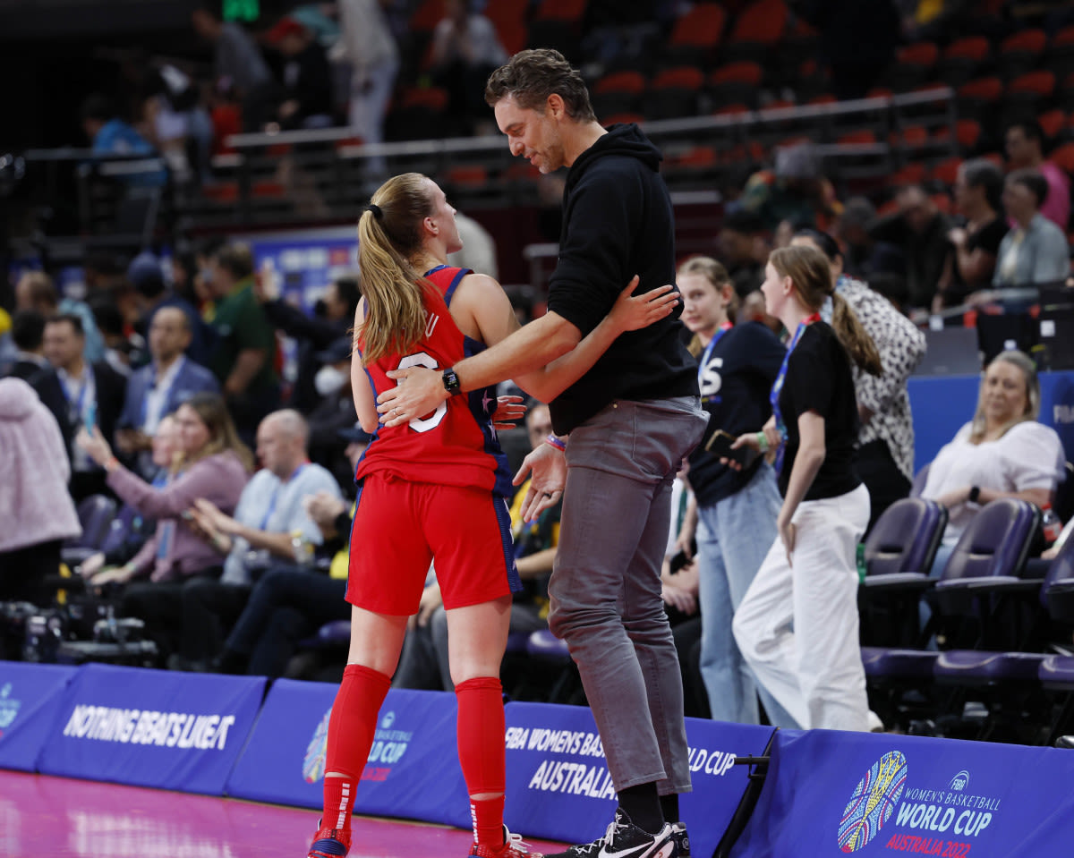 Sabrina Ionescu Used 2 Words To Sum Up Her Relationship With Pau Gasol