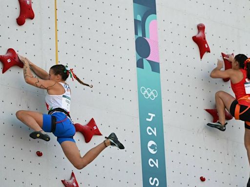 Gravity no barrier in speed climbing - the Olympics' quickest sport