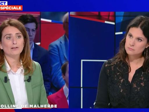 Sur BFMTV, Rachida Dati envoie un SMS à l’attention de Marine Tondelier dans une séquence lunaire