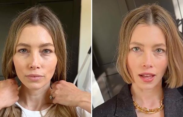 Jessica Biel Proves the Bob Haircut Trend Is Alive and Well After Chopping Off Her Long Locks