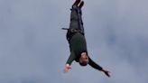 Watch: Ed Davey bungee jumps as Liberal Democrats kick off last week of general election campaign