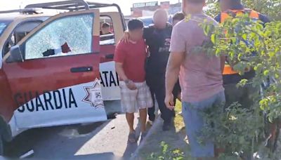 Enfrentamiento entre hombres armados y autoridades deja dos policías muertos en Matamoros, Tamaulipas
