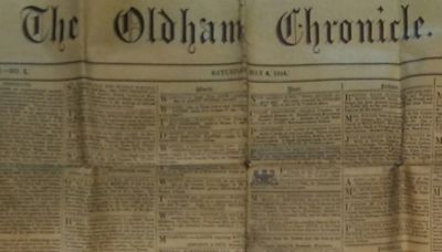 The Chronicle is still proudly bringing you Oldham's news after 170 wonderful years!