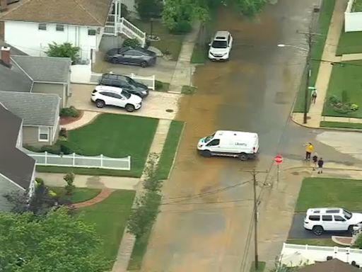 Large water main break prompts boil water notice for multiple towns on Long Island