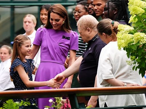 Kate Middleton reaparece públicamente en la final masculina de Wimbledon - La Tercera