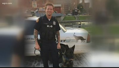 K-9 of the late Lt. Craig Lehner of the Buffalo Police passes away