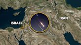 Maps show how US, Israeli weaponry was used against Iran's aerial attack