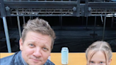 Jeremy Renner's 10-year-old daughter joins her dad as his 'date' in rare public appearance