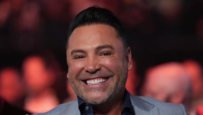 Oscar De La Hoya Discusses Golden Boy Promotions' Efforts to Clear Ryan Garcia's Name