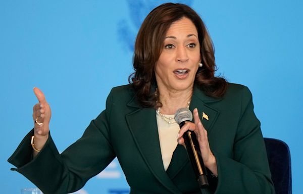 Harris announces plans to help give 80% of Africa access to the internet by 2030, up from 40% now