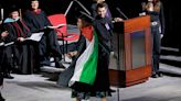 Campus protests over Israel-Hamas war scaled down during US commencement exercises