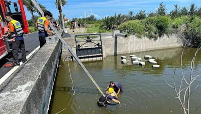 天氣熱頭暈不慎失足 臺西警消合力救援落水男 | 蕃新聞