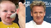 Gordon Ramsay Shares Clip of 6-Month-Old Son Jesse Grimacing as He Tastes Food: ‘‘Like Father, Like Son’