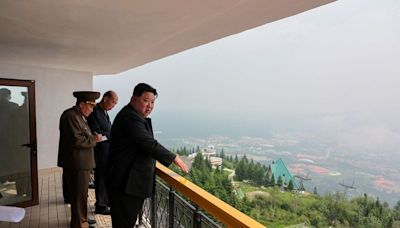 North Korea's Kim Jong Un inspects flooded areas near China border, KCNA says