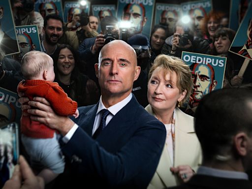 Lesley Manville and Mark Strong star a new West End production of Oedipus