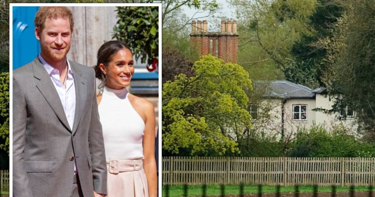 Harry and Meghan's Frogmore Cottage is empty but still being used as 'hotel'