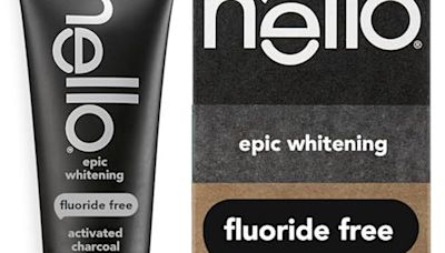 hello Activated Charcoal Epic Whitening Fluoride Free Toothpaste, Now 13% Off