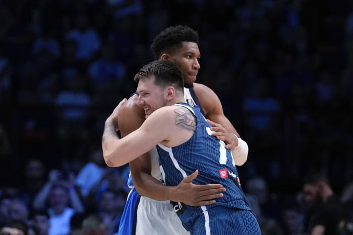 Giannis Antetokounmpo, Greece beat Luka Doncic, Slovenia to advance to Olympic qualifying final