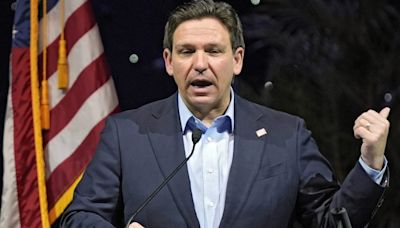 LIVE: DeSantis, AG Moody speak on human traffickin in Coral Gables