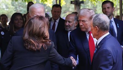 Harris-Trump debate watched by 15m more than Biden clash – as it happened