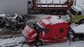 Pileup reported on Interstate 94 in Michigan amid snow