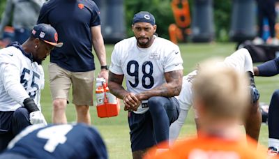 Why Bears DE Montez Sweat was removed from a drill on Day 7