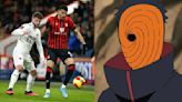 El futbolista otaku que celebra en formato anime