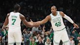 For starters, Al Horford always ready to go for the Celtics