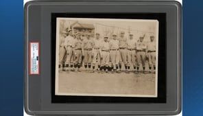 Rare photo of Babe Ruth and 1915 World Series champion Red Sox up for auction