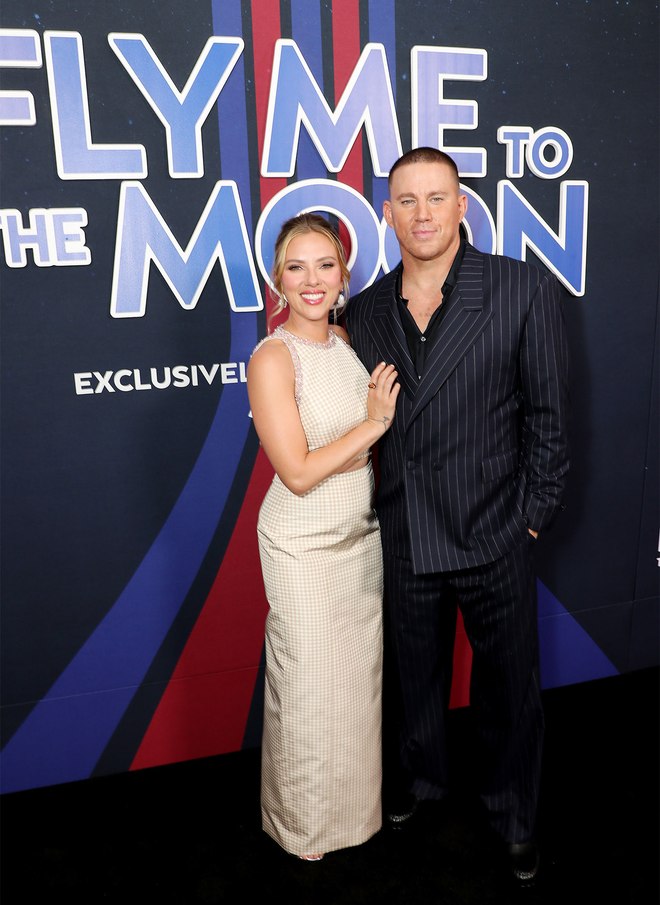 Apple Original Films celebrates the premiere of 'Fly Me to the Moon,' starring Scarlett Johansson and Channing Tatum