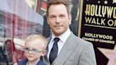 Chris Pratt’s son steals the thunder in dad’s shirtless selfie